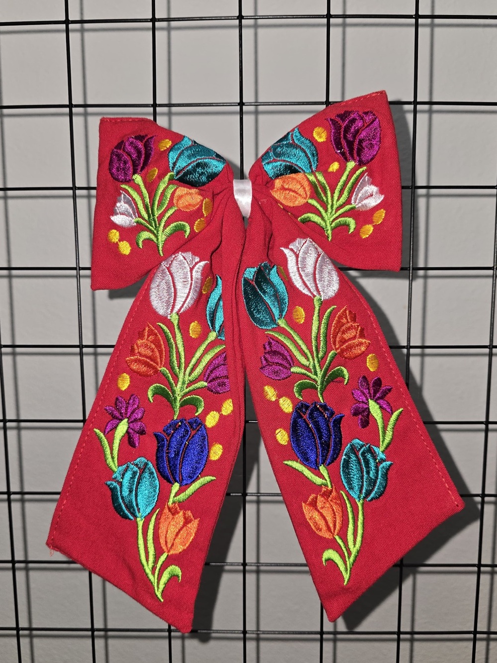Embroidered Bow
